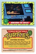 Monitoring The Turtles #6 Teenage Mutant Ninja Turtles 1989-90 Topps Card