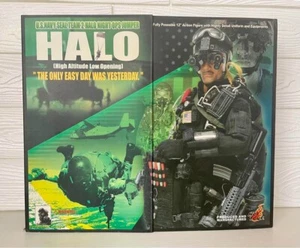 U.S. Navy Seal Team2 HALO Night Ops Jumper Figure Hobby Doll Hot Toys Military - Picture 1 of 7