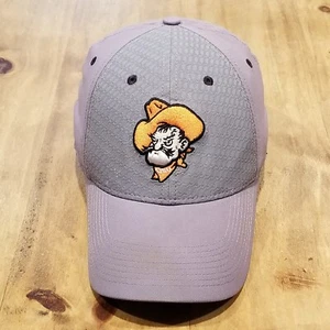 Oklahoma State Cowboys Hat Cap One Size Nike Gray Pistol Pete Logo Flex Stretch - Picture 1 of 8