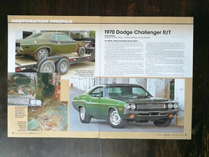 Dodge Challenger R/T 1970 artículo a color de 6 páginas - Imagen 1 de 3
