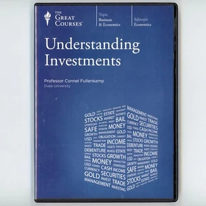 The Great Courses Understanding Investments 4 DVD's Professor Fullenkamp - Imagen 1 de 2