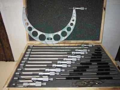 CME/QINGLIANG 0-12" Precision outside micrometer set 0.0001" carbide standards 12pcs/set--new