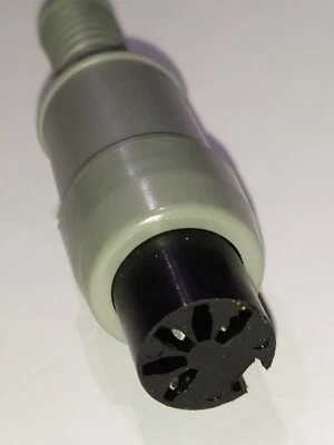 INC 1 Fiche DIN 3 Broches Femelle 180° Connections à Souder DepE8h43