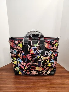 Sydney Love Large Overnight Bag - Colorful Print -Removable Shoulder Strap - Picture 1 of 6