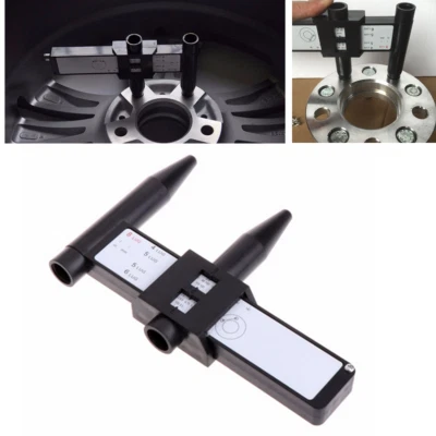  Car Wheel PCD Bolt Pattern Gauge Tool Rim 4 5 6 8 Lug Measurement Instrument  - Image 1 of 4