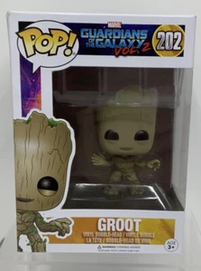 Funko Pop! Disney Marvel Guardianes de la Galaxia Volumen 2 - Baby GROOT #202 - Imagen 1 de 6