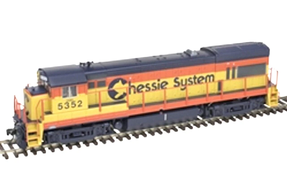 Atlas ~ HO Scale ~ U30B SILVER CSX [EX-CHESSIE] #5352 ~ DC Version ~ 10004260 - Image 1 of 1