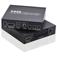 Scart/HDMI to HDMI 720P/1080P HD Video Converter Adapter For PS2 PS3 GameConsole