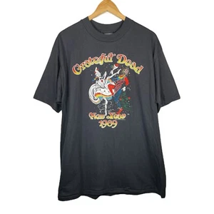 Vintage 1989 Grateful Dead Silvester T-Shirt XL Dead Stock Oakland Coliseum '88 - Bild 1 von 12