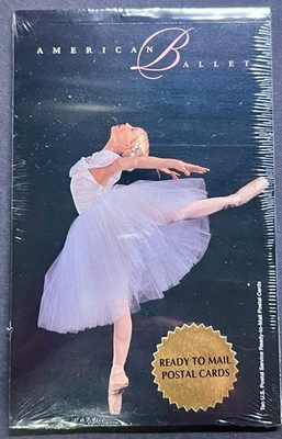 SCOTT#: UX297A - SEALED SET - 1998 AMERICAN BALLET SET OF 10 POSTAL CARDS - Image 1 of 2