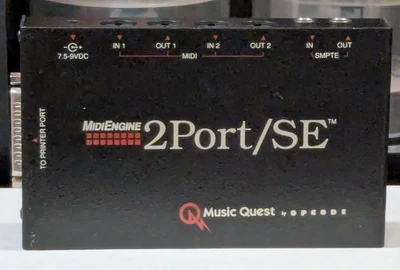 Music Quest MidiEngine 2Port/SE Pro MIDI interface w-AC adapter - Image 1 of 4