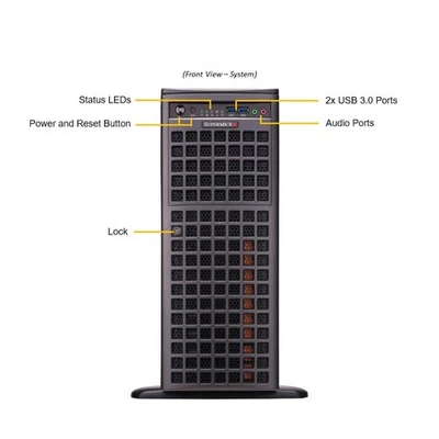 Supermicro SYS-741GE-TNRT Server With 2X Intel Gold 6530 CPU, 512GB DDR5, 1T M.2 - Image 1 of 3