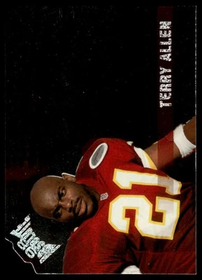 1998 Playoff Absolute Retail #30 Terry Allen Checklists - Image 1 of 2