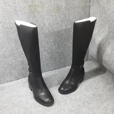 Vince Camuto Women's Tall Boots Vianah2 8.5W Wide Calf Black Leather  - Image 1 of 4