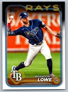 2024 Topps Brandon Lowe Tampa Bay Rays #430 - Picture 1 of 2