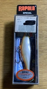 Rapala SHAD RAP SS Color (Japan Special) SSR-7 Finland Made very rare!3 - Bild 1 von 4