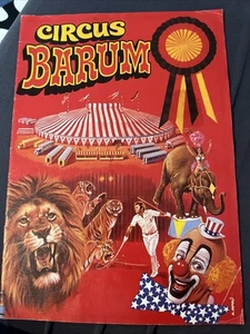 Programmheft Circus Barum, 80‘er Jahre - Bild 1 von 2