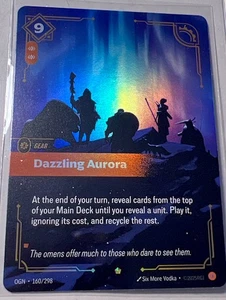 FOIL Riftbound Dazzling Aurora 160/298 TCG English League of Legends PACK FRESH - Picture 1 of 2