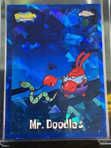 Mr. Doodles – Topps Chrome 2025 Sapphire Edition Blue Mojo Refractor - Bild 1 von 2