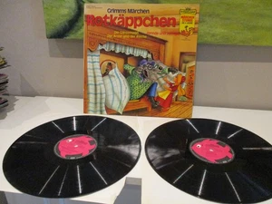 Hörspiel Rotkäppchen Grimms Mä.Schallplatte LP Vinyl VgbisVg+, Gatefold MäRot1 - Bild 1 von 5