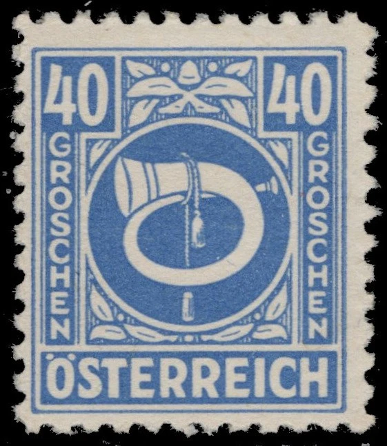 AUSTRIA 4N13 - Allied Military Government "Post Horn" (pc44864) - Image 1 of 1