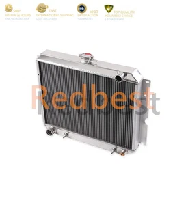For 1970-74 Dodge Charger Challenger/68-73 Plymouth Satellite 4Rows Alu Radiator - Bild 1 von 13