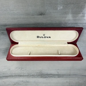Scatola per orologi Bulova Legno - Picture 1 of 7