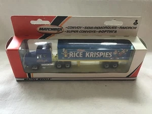 MATCHBOX CONVOY SCANIA T142 RICE KRISPIES - BOXED - Picture 1 of 4