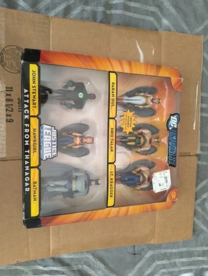 Mattel DC Universe Justice League Unlimited 2009 paquete de 6 Attack From Thanagar Foto 1 de 4