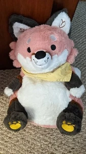 Little Softs Snug Alongs Rose Rosa Plüsch Chiffon Fuchs Rucksack Stofftier Spielzeug - Bild 1 von 8