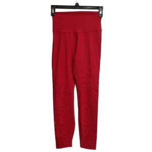 Lululemon Women's Wunder Under HR Tight 25" Leggings size 4 Red - Picture 1 of 10