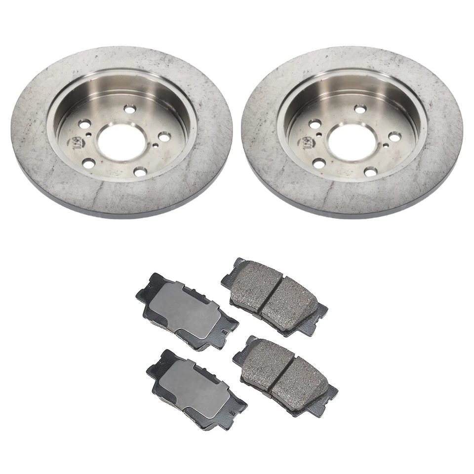 Комплект керамических дисковых тормозных колодок ADVICS задние роторы AkebonoProACT для Toyota Camry полный привод - Изображение 1 из 1