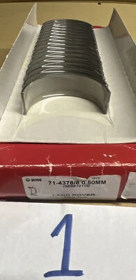 Cojinete de biela Glyco STD para Land Rover 4,0 L 4,6 L V8 Discovery RANGO 50 MM Foto 1 de 4