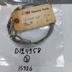 NOS TRACTOR PARTS D124958 CABLE fit Case IH 580K - Picture 1 of 3
