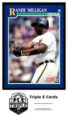 1991 Score #86 Randy Milligan Baltimore Orioles ~A3L