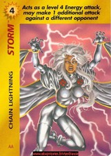 Overpower tcg-storm chain lightning/base set