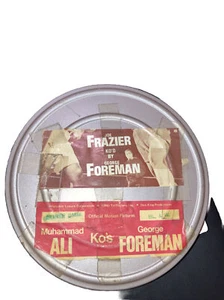 Vtg Super 8mm Famous Fights Boxing Frazier Foreman & Ali Kos Foreman Used - Picture 1 of 2