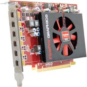 AMD FirePro W600 2GB GDDR5 6 Screen Graphic Card mini displayport - Picture 1 of 2