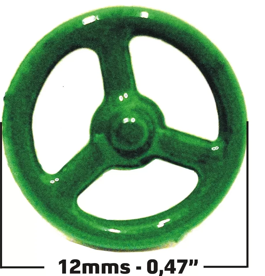 6 volantes para vehículos escala 1:24-1/32 fabricados en PORTUGAL - Foto 1 de 4