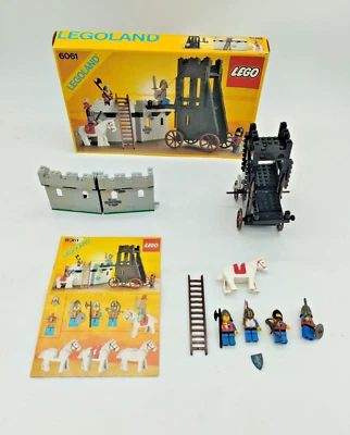 LEGO 6061 Siege Tower WITH BOX Castle Ritter 6067 6080 Burg Ritterburg - Bild 1 von 4