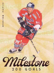 2022-23 German DEL Milestones Classic #17 Steve Walker