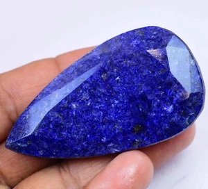 337.80 Ct Natural Huge Blue Sapphire Certified Earth-Mined Pear Loose Gemstone - Picture 1 of 8