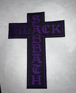 Black Sabbath Large Back Patch Purple 12x9 inches - Picture 1 of 4