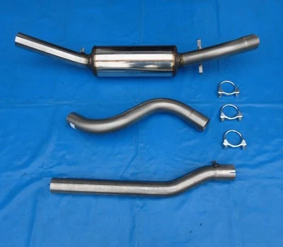 VW Golf 1 I Sirocco 53 Inox Système D'Échappement Sport 70 MM Powersprint - Photo 1/3