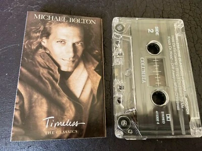 Michael Bolton Timeless Cassette Tape  - Image 1 of 2