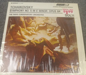 LONDON Tchaikovsky Record FFrr NM Paris Orchestra minty symphony No 5 classical - Picture 1 of 12