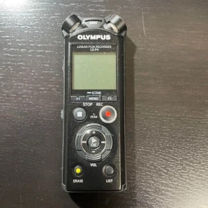 OLYMPUS LS-P4 Linear 39H black 8GB Hi-res PCM recorder from Japan Bluetooth - Picture 1 of 5