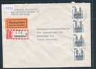 17571) Rsch - Reco-Brief mit RZ 18059 Rostock 6b, K2 1994, MeF 200PF SWK