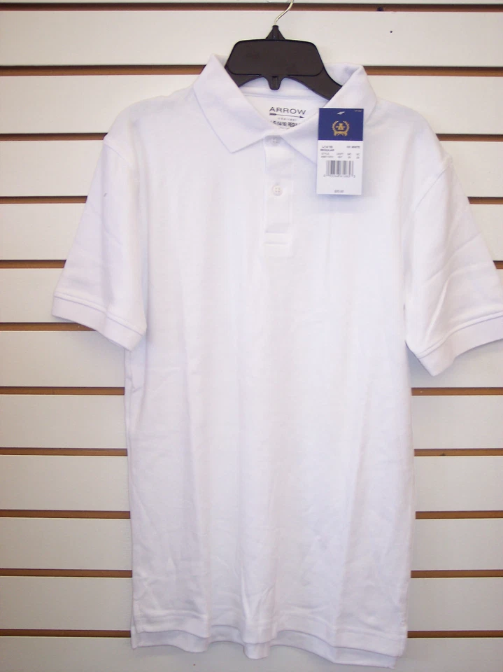 Camisas polo uniformes surtidas Arrow para niños talla 8-18/20 Foto 1 de 1