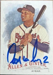 Erick Aybar Autographed 2016 Topps Allen & Ginter #223 - Picture 1 of 1
